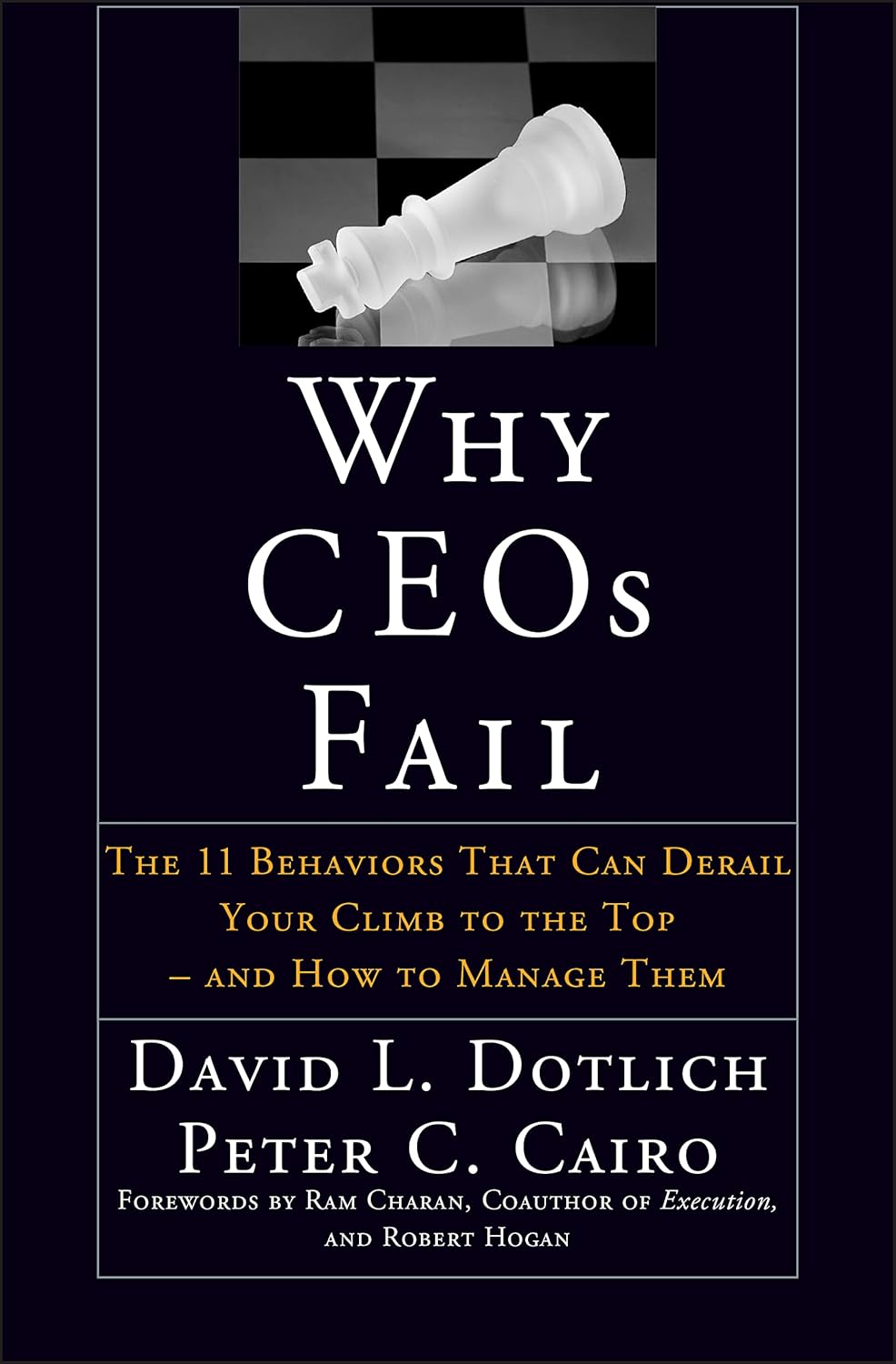Why CEO's Fail